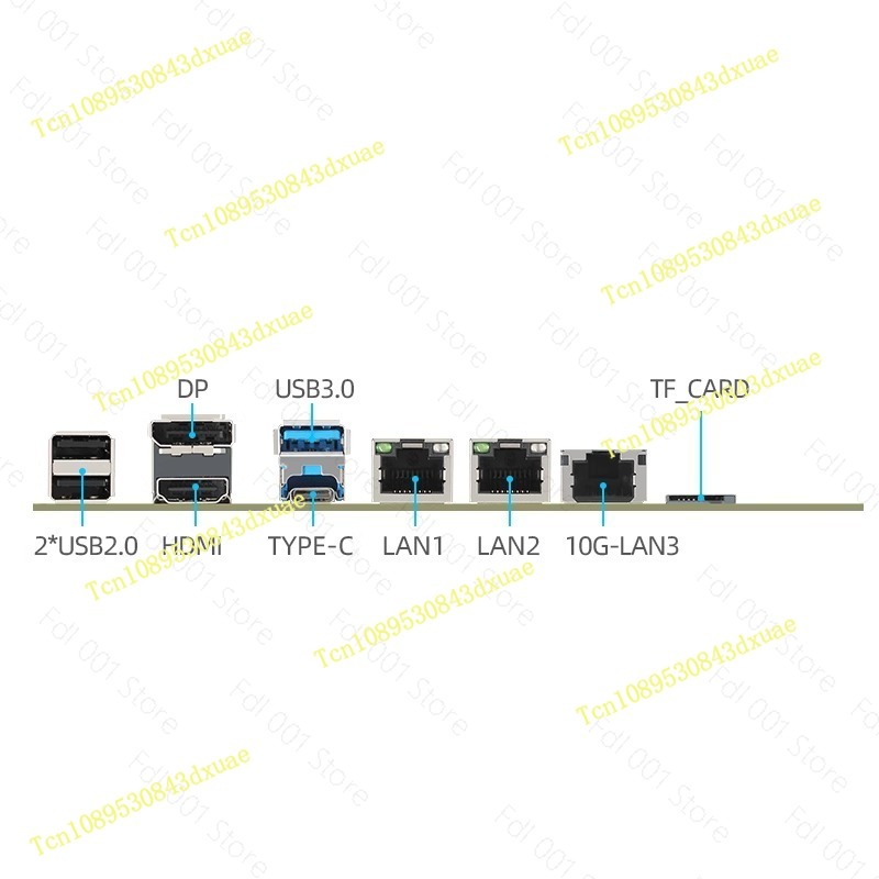 Mini Itx Dual 2.5G Nas Motherboard - Płyta główna Dual 2.5G 10G SFP