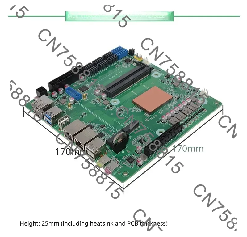 Płyta główna Mini ITX AMD Ryze – Mini Itx Dual 2.5G Nas Motherboard recenzja i cena