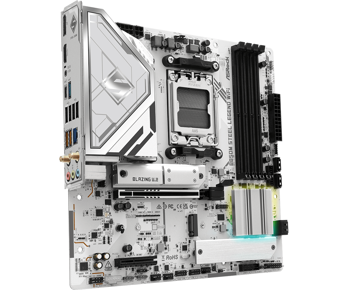    Płyta główna ASROCK B850M  – Am5 Micro Atx Pcie 5.0 Motherboard recenzja i cena
